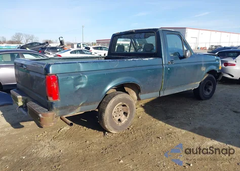 1993 Ford F150 из США, поврежденный, VIN 1FTDF15Y0PNA84046